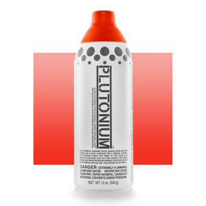 Picture of Plutonium Ultra Supreme Translucent Professional Spray Paint Stop Light Red